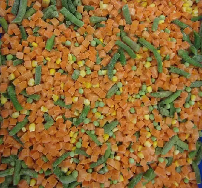 RAU CỦ HỖN HỢP ĐÔNG LẠNH/  IQF FROZEN MIXED VEGETABLES – 4 WAY MIX (GRADE A)