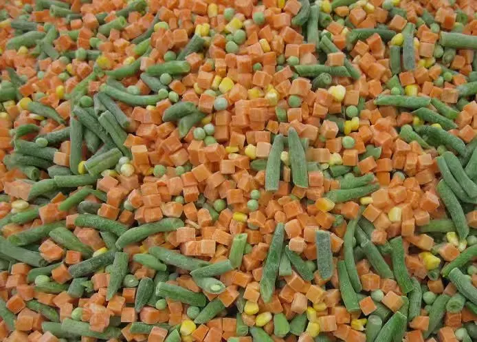 RAU CỦ HỖN HỢP ĐÔNG LẠNH/  IQF FROZEN MIXED VEGETABLES – 4 WAY MIX (GRADE A)