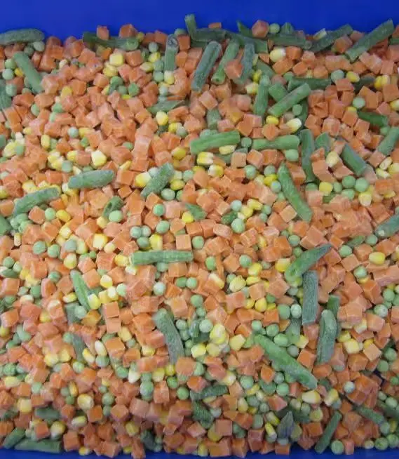 RAU CỦ HỖN HỢP ĐÔNG LẠNH/  IQF FROZEN MIXED VEGETABLES – 4 WAY MIX (GRADE A)